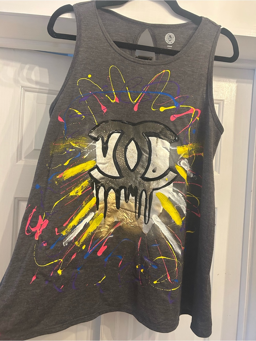 Chanel Graphic graffiti art shirt